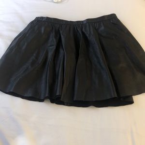 Mason Mini Leather Skirt